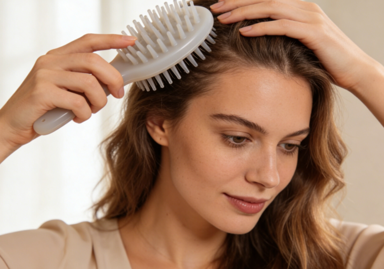 Is your hair falling out in clumps this spring? Is it hair loss or is it because you’re combing your hair wrong?