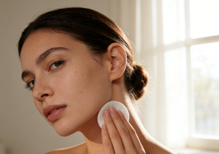 Four bad habits that can lead to enlarged pores: Proper cleansing is key to prevention.